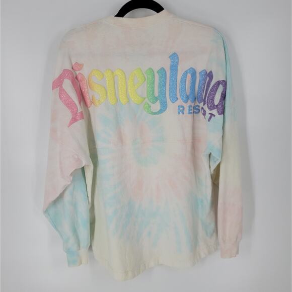 Disney Cotton Candy Tie Dye Rainbow Crewneck Spririt Jersey S - Picture 7 of 9